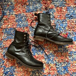 Frye Veronica combat boots